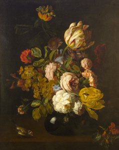 Stilleben med blomster